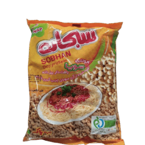سویا سبحان ۲۵۰ گرمی | پروتئین گیاهی با کیفیت برای غذاهای سالم و مقوی